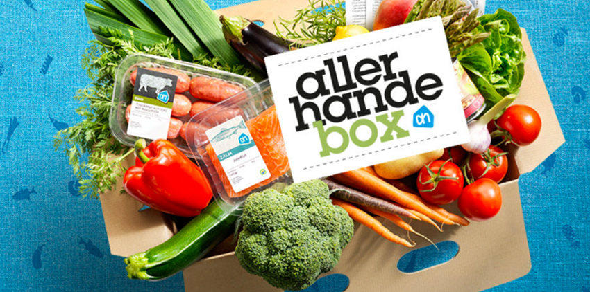 allerhande box ophalen in de winkel