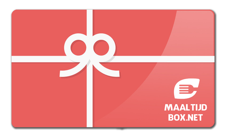 maaltijdbox cadeaubon cadeaukaart