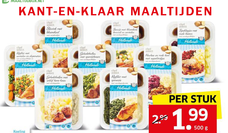 Kant maaltijden - Kook snel (diepvries) maaltijden!