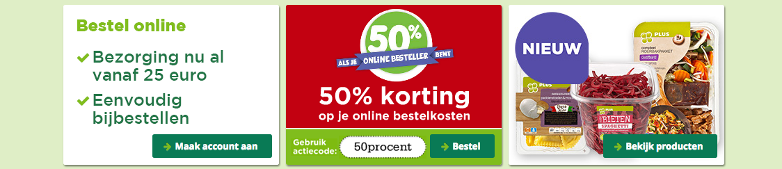 PLUS online boodschappen doen