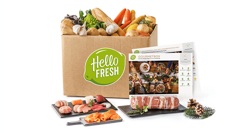 kerstbox hellofresh 2018