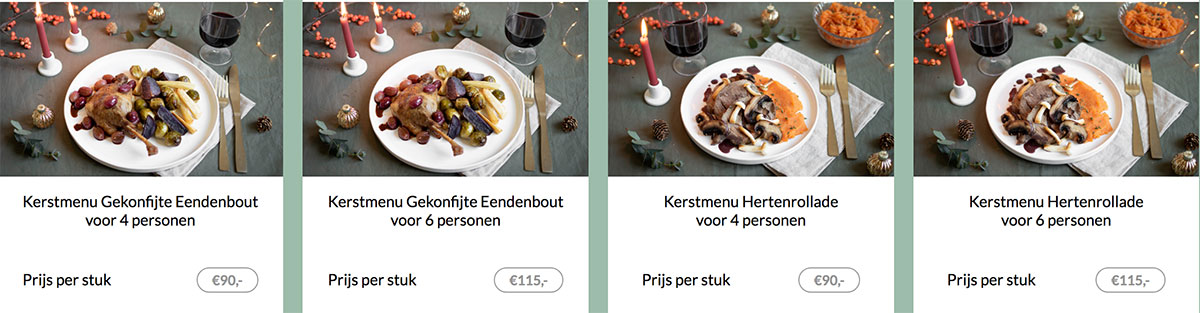 inhoud familiebox kerstmenu 2022