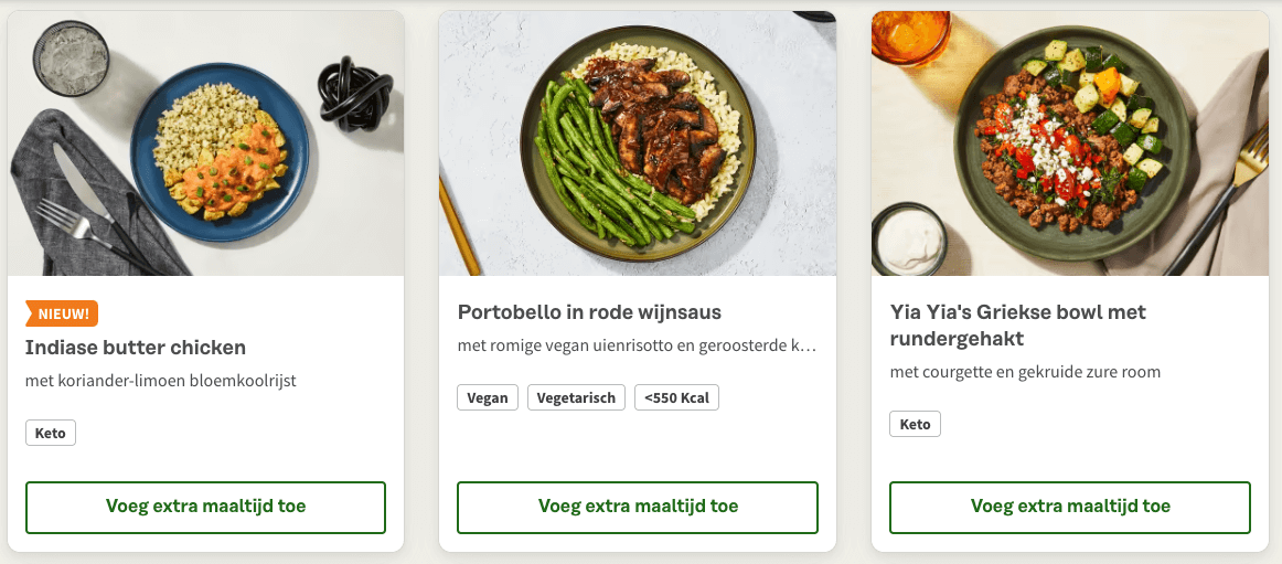 maaltijden factor meals kiezen met voordeel