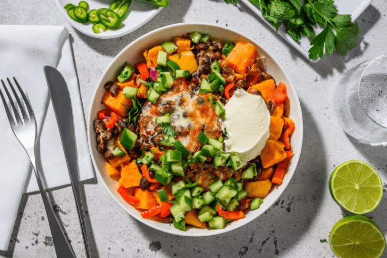 maaltijden met zoete aardappel van hellofresh