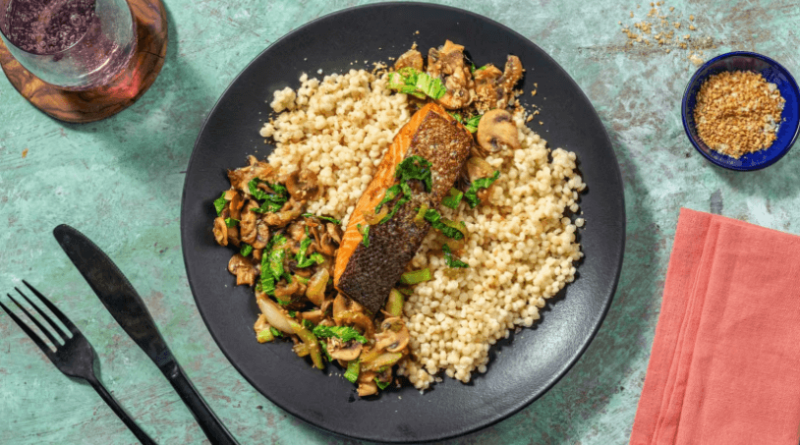 hellofresh maaltijden met parelcouscous recepten